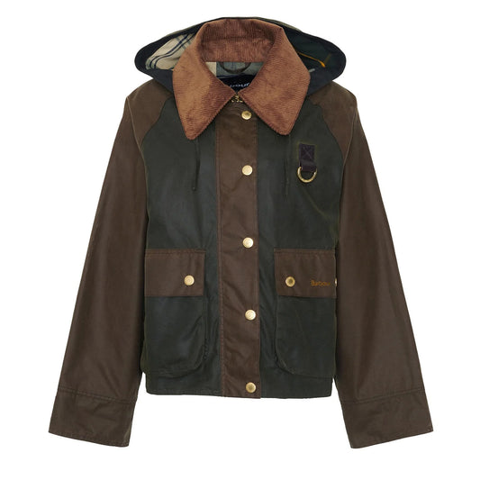 Barbour Womens Reighton Wax Archive Olive / Beech / Ancient