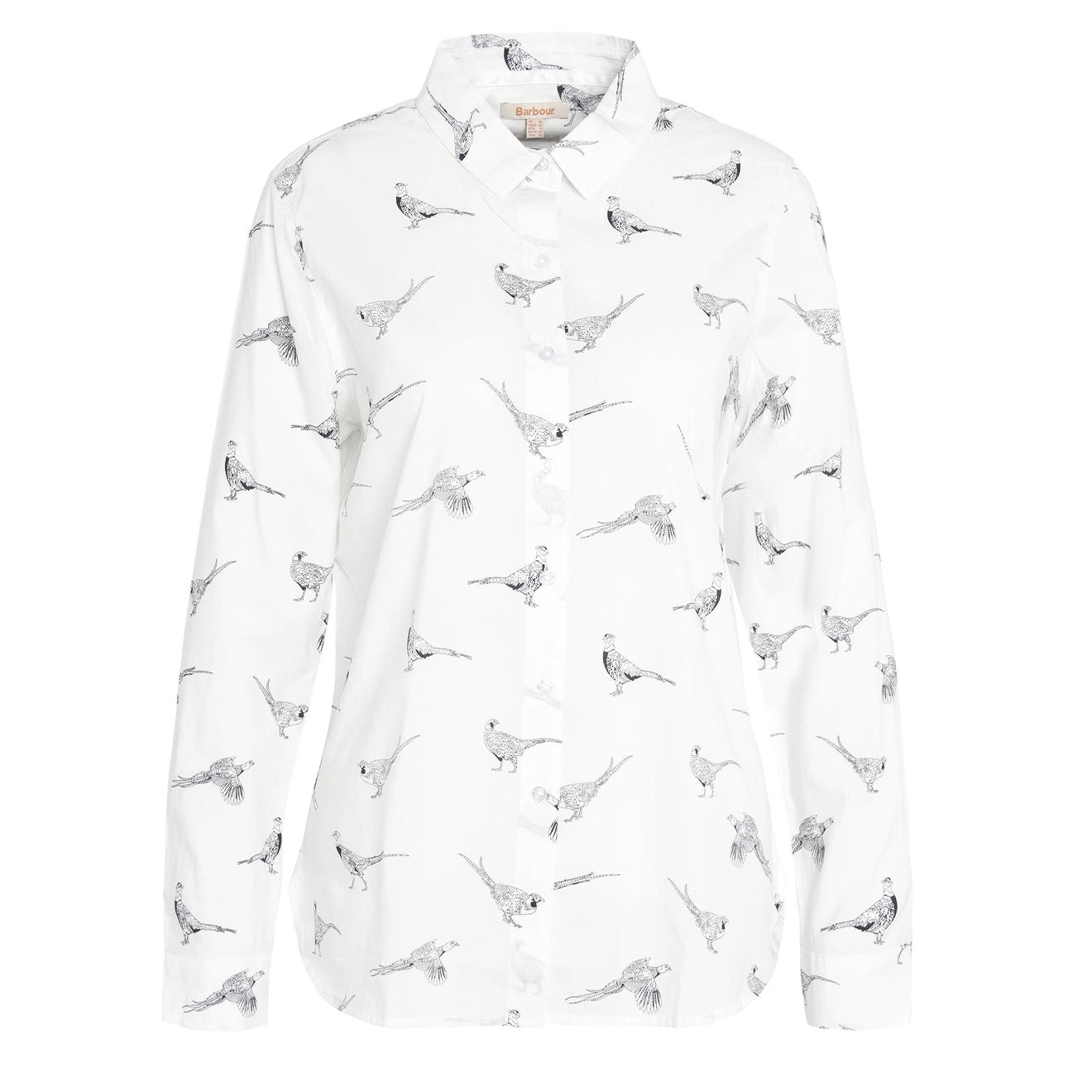 Barbour Womens Safari Shirt Pheasant Print - The Sporting Lodge