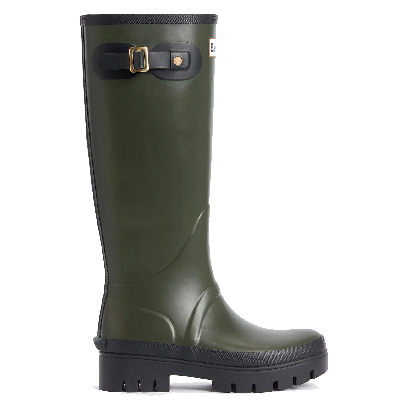 Barbour Womens Snowdon Tall Welly Olive/Black