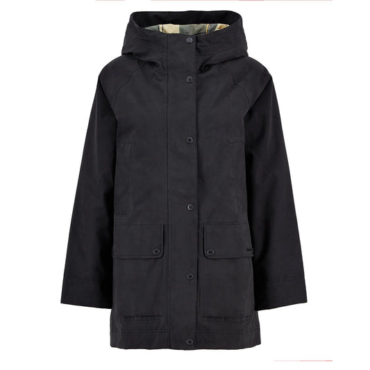 Barbour Womens Winter Beadnell Waterproof Jacket Black / Ancient