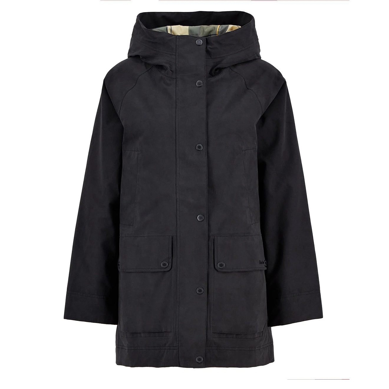 Barbour Womens Winter Beadnell Waterproof Jacket Black Ancient The Sporting Lodge