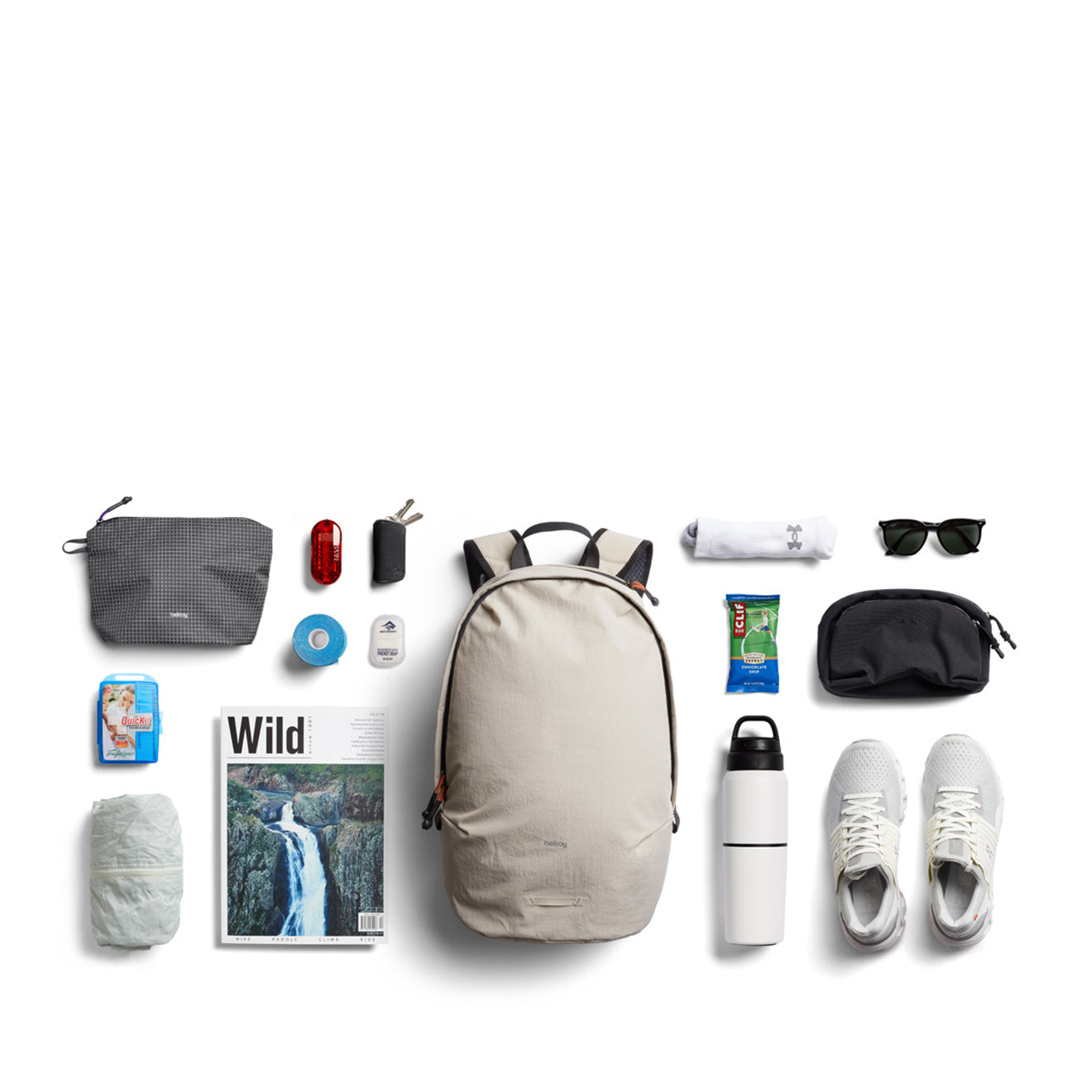 Bellroy Lite Daypack 20L Ash - The Sporting Lodge