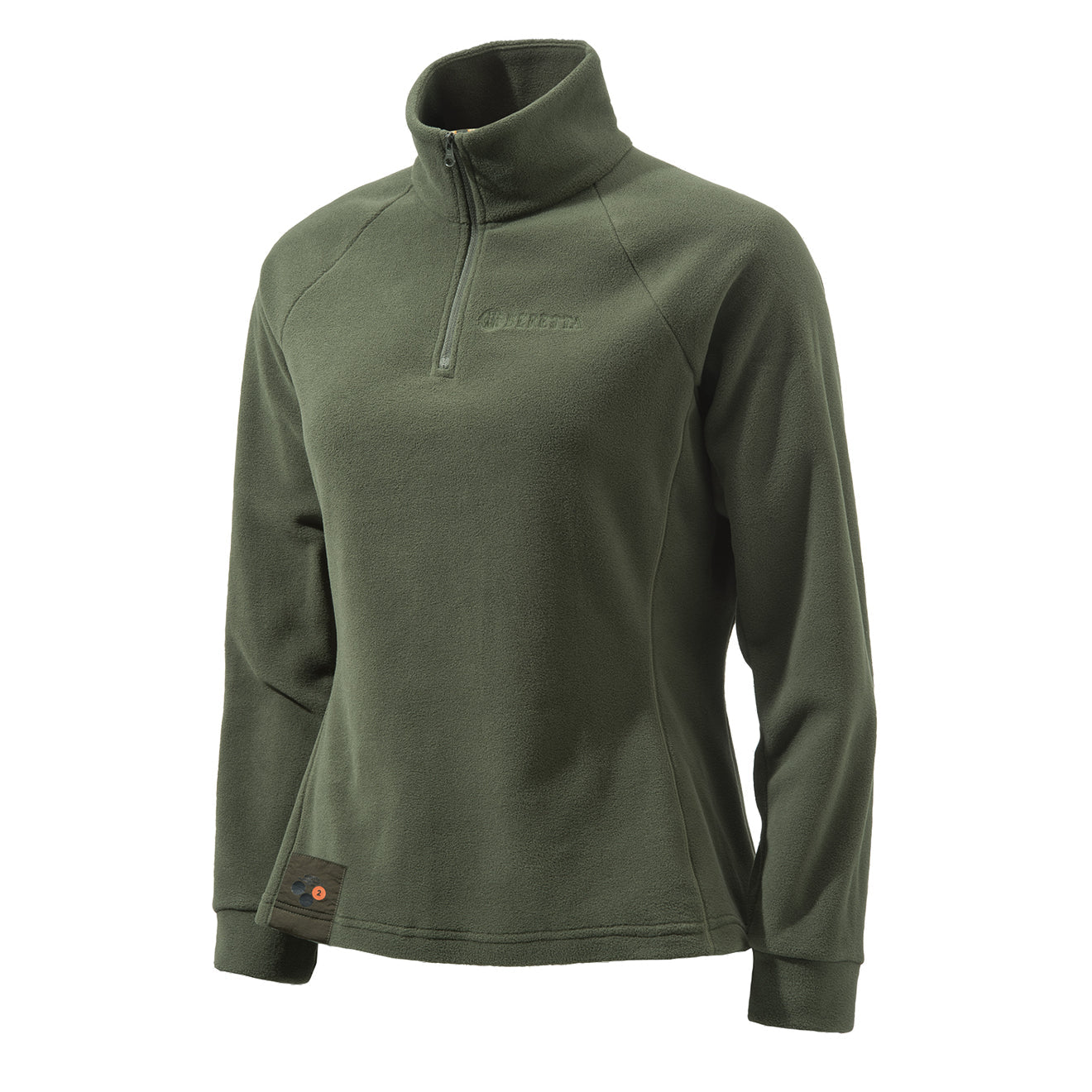 Beretta Womens Half Zip Fleece Green The Sporting Lodge