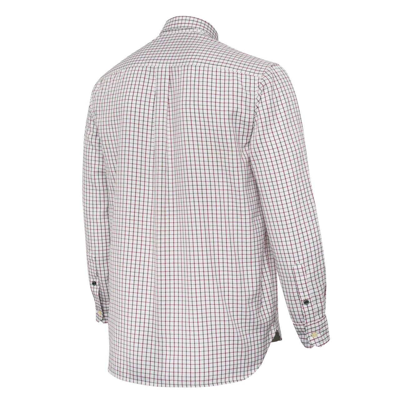 Beretta Charlow LS Shirt White & Green Check