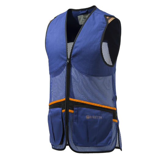 Beretta Full Mesh Shooting Vest Beretta Blue - The Sporting Lodge