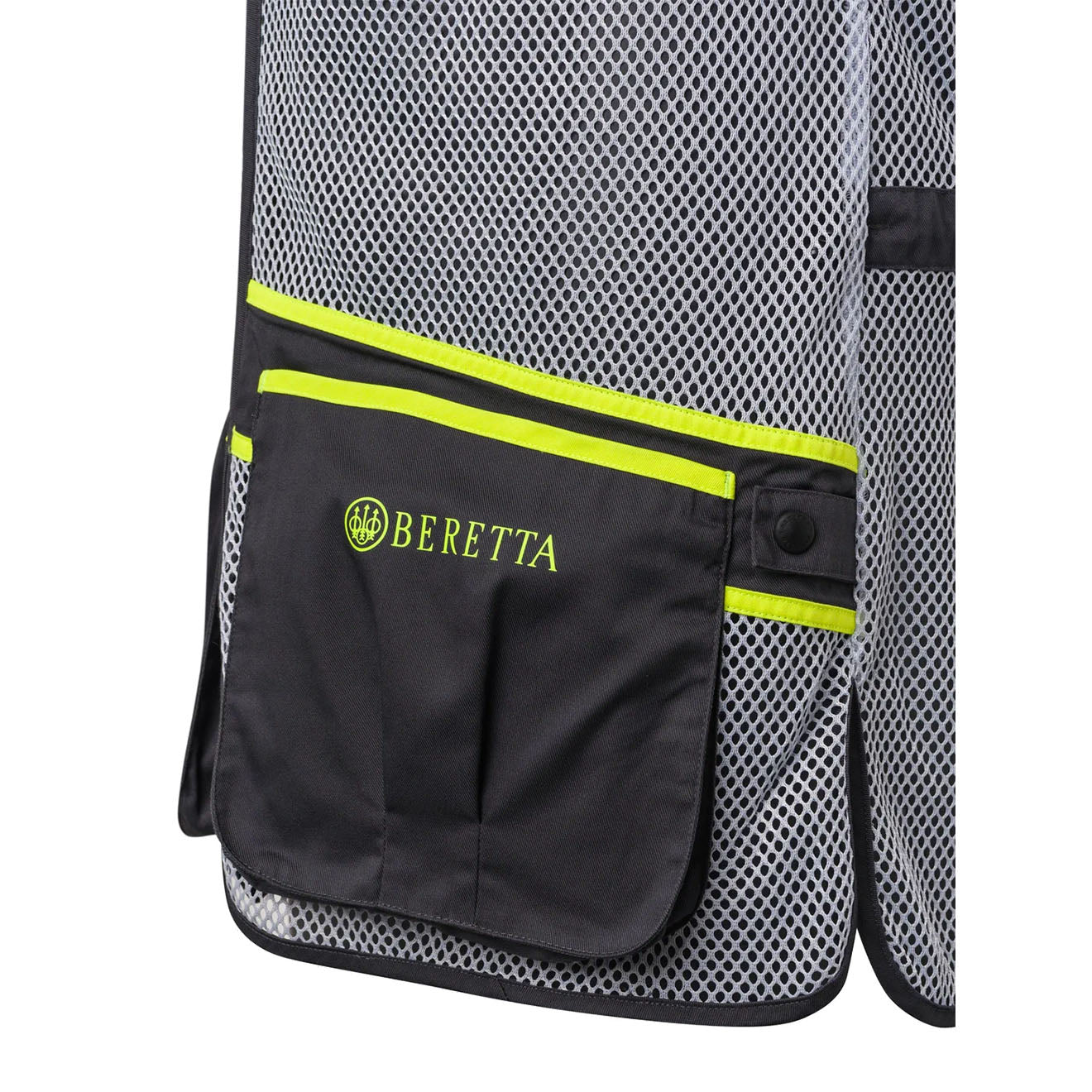 Beretta Full Mesh Vest Ebony / Ice Grey - The Sporting Lodge