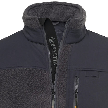 Beretta Halifax Sherpa Fleece Jacket Ebony - The Sporting Lodge