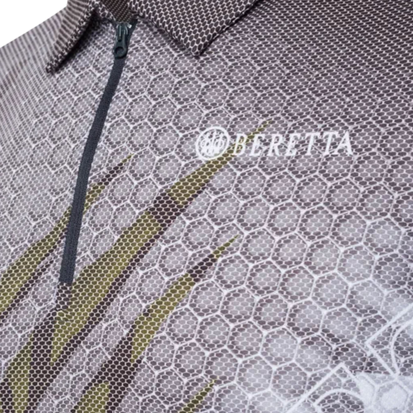 Beretta Rush Scratch Polo Black & Green Stone - The Sporting Lodge