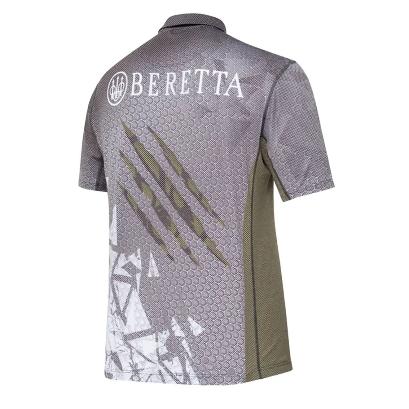 Beretta Rush Scratch Polo Black & Green Stone - The Sporting Lodge