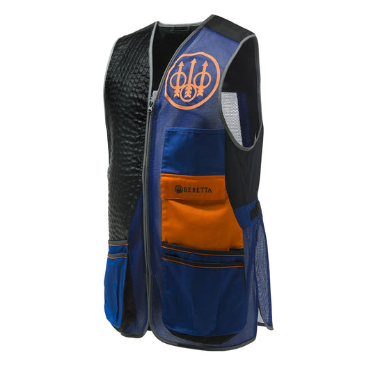 Beretta Sporting Evo Vest Beretta Blue / Black / Orange - The Sporting Lodge