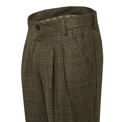 Beretta St James Breeks Green & Rust Check - The Sporting Lodge