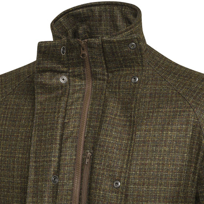 Beretta St James Coat Green & Rust Check - The Sporting Lodge