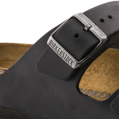 Birkenstock Arizona Regular Sandal Oiled Leather Black