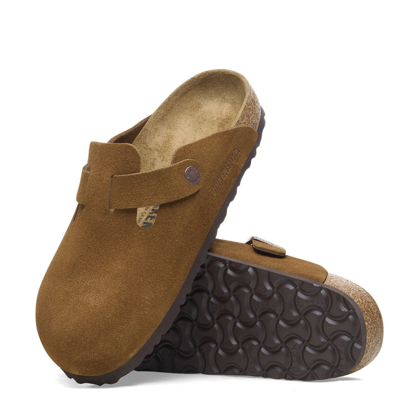 Birkenstock Boston Suede Leather Mink