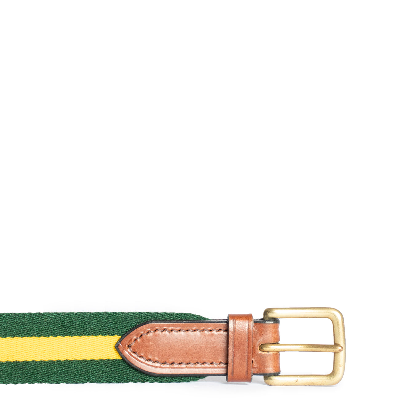 Brady Web Belt Green / Yellow - The Sporting Lodge