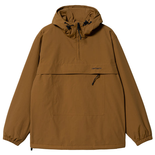 Carhartt WIP Windbreaker Pullover Winter Deep H Brown / Black