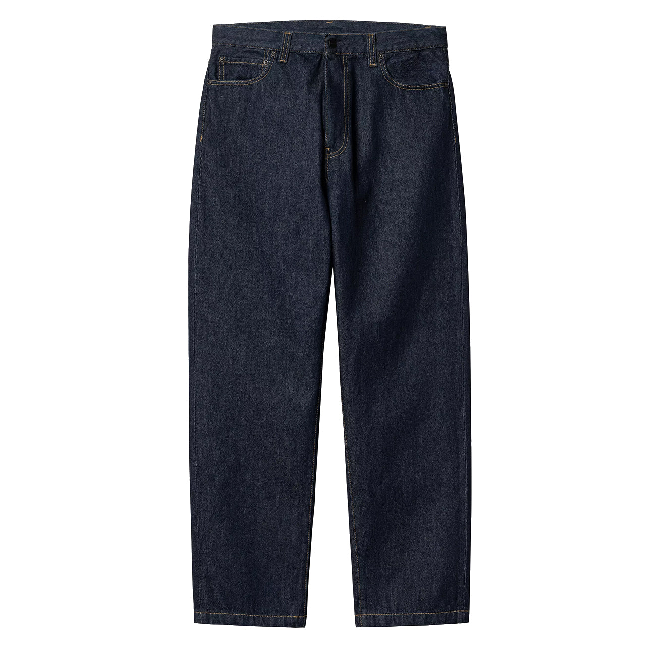 Carhartt WIP Aaron Pant Blue Rinsed - The Sporting Lodge