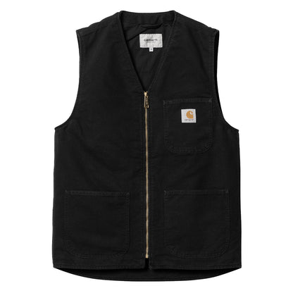 Carhartt WIP Arbor Vest Black - The Sporting Lodge