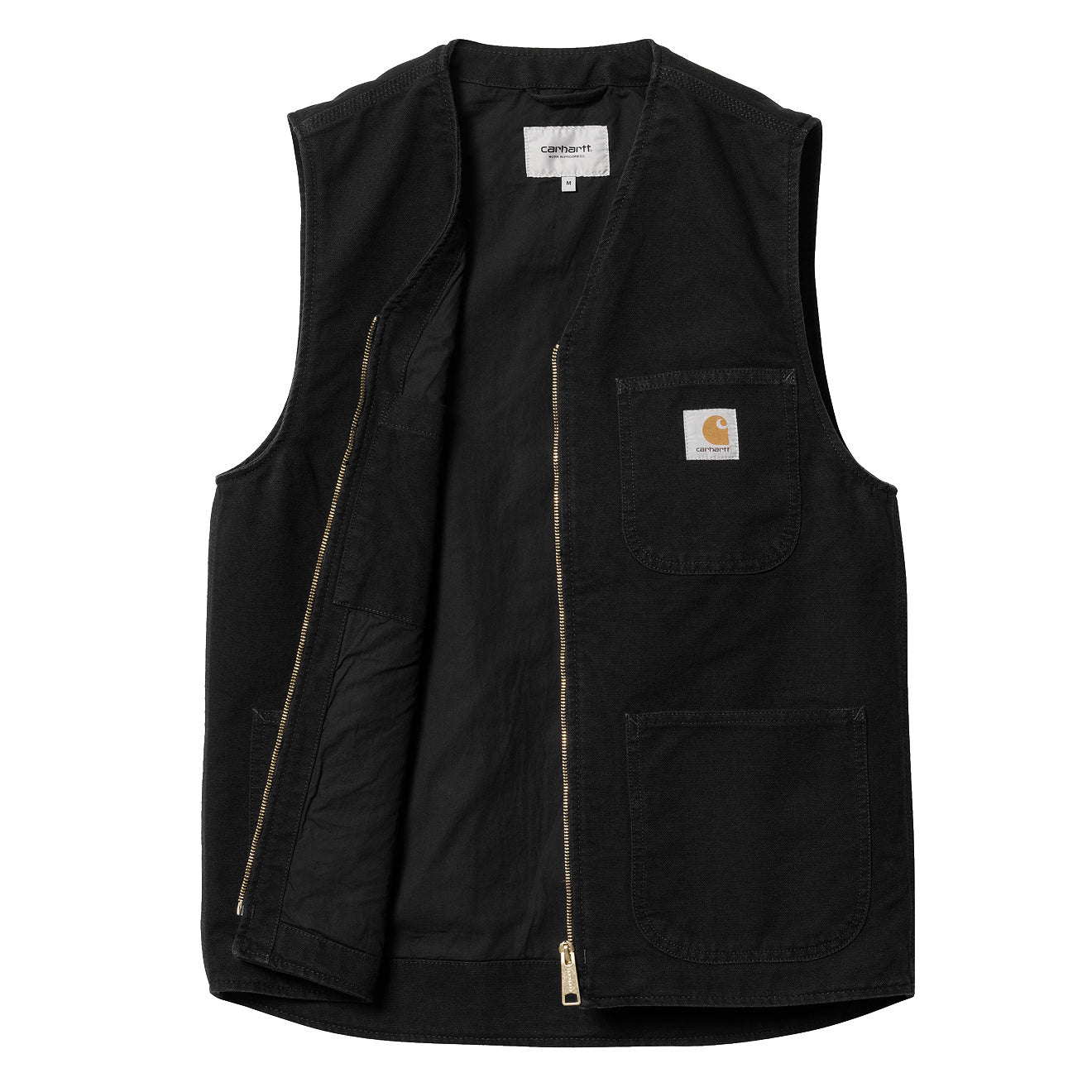 Carhartt WIP Arbor Vest Black - The Sporting Lodge