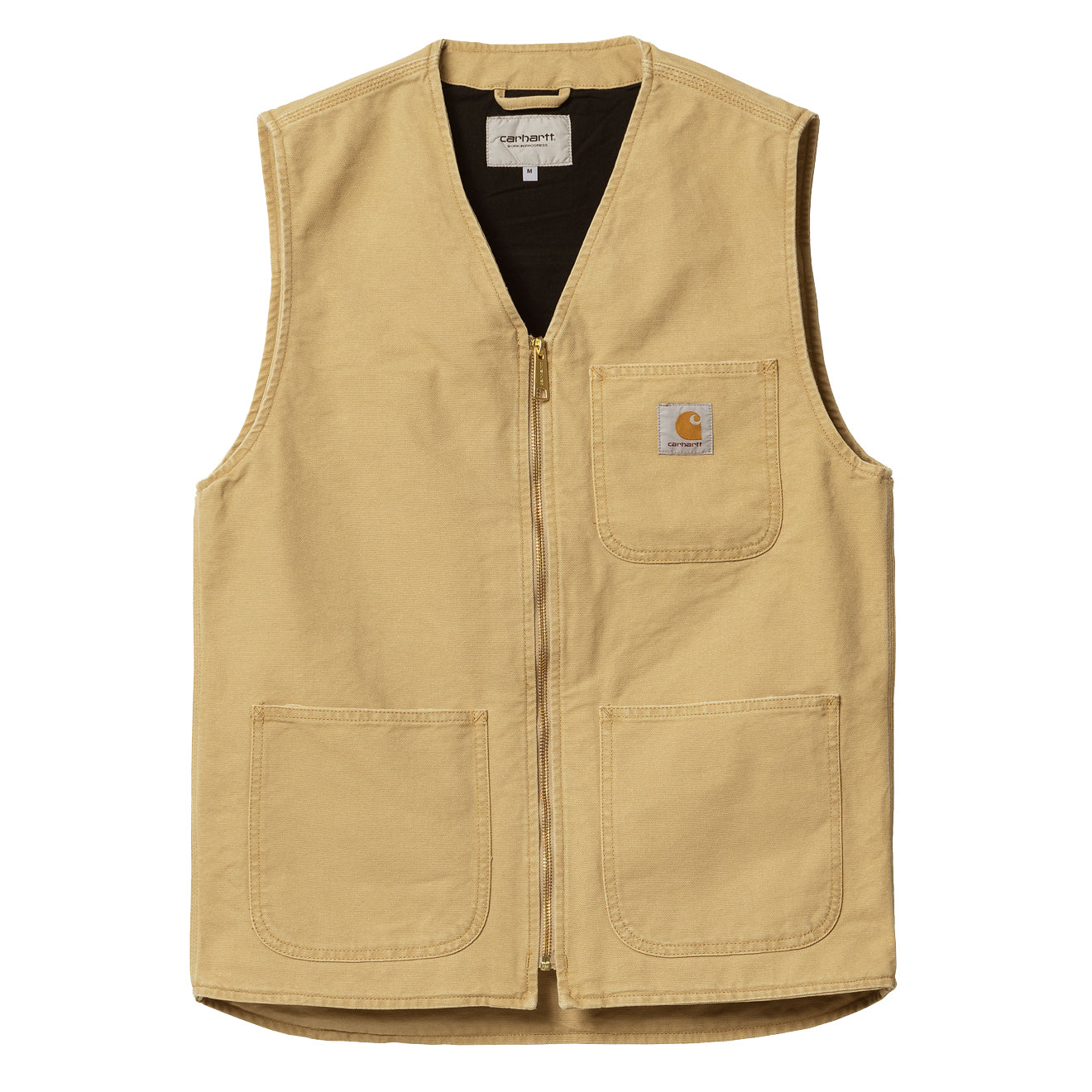 Carhartt WIP Arbor Vest Bourbon - The Sporting Lodge