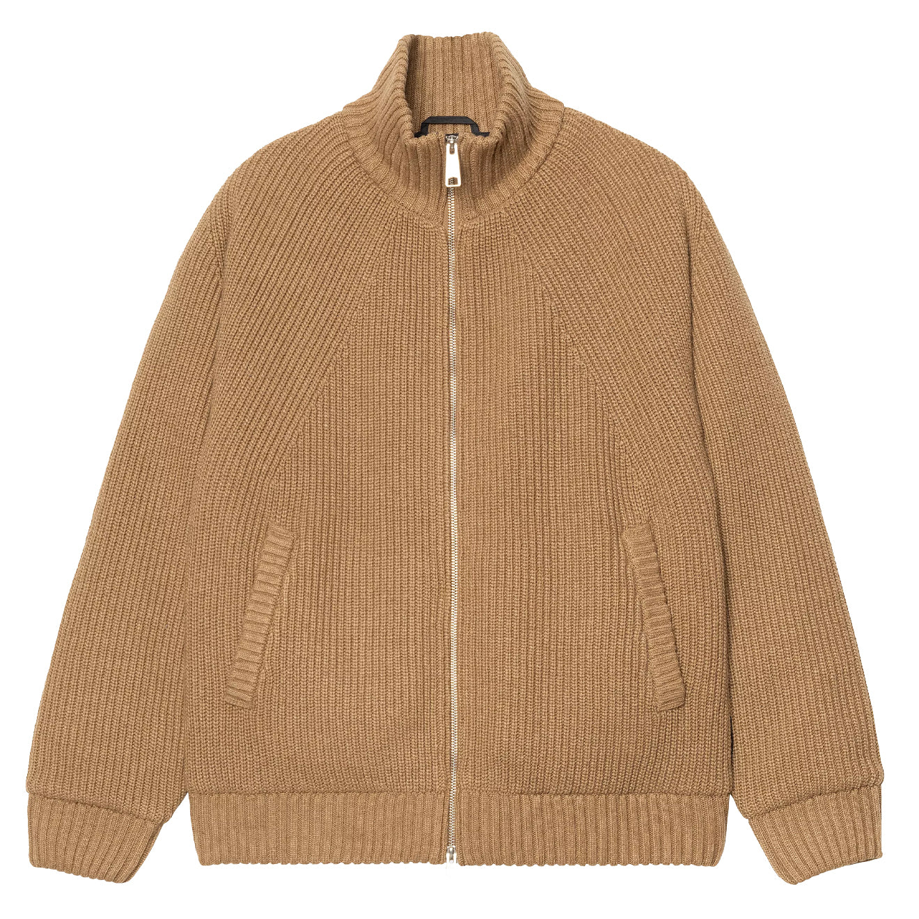 Carhartt WIP Banley Sweater Jacket Peanut - The Sporting Lodge