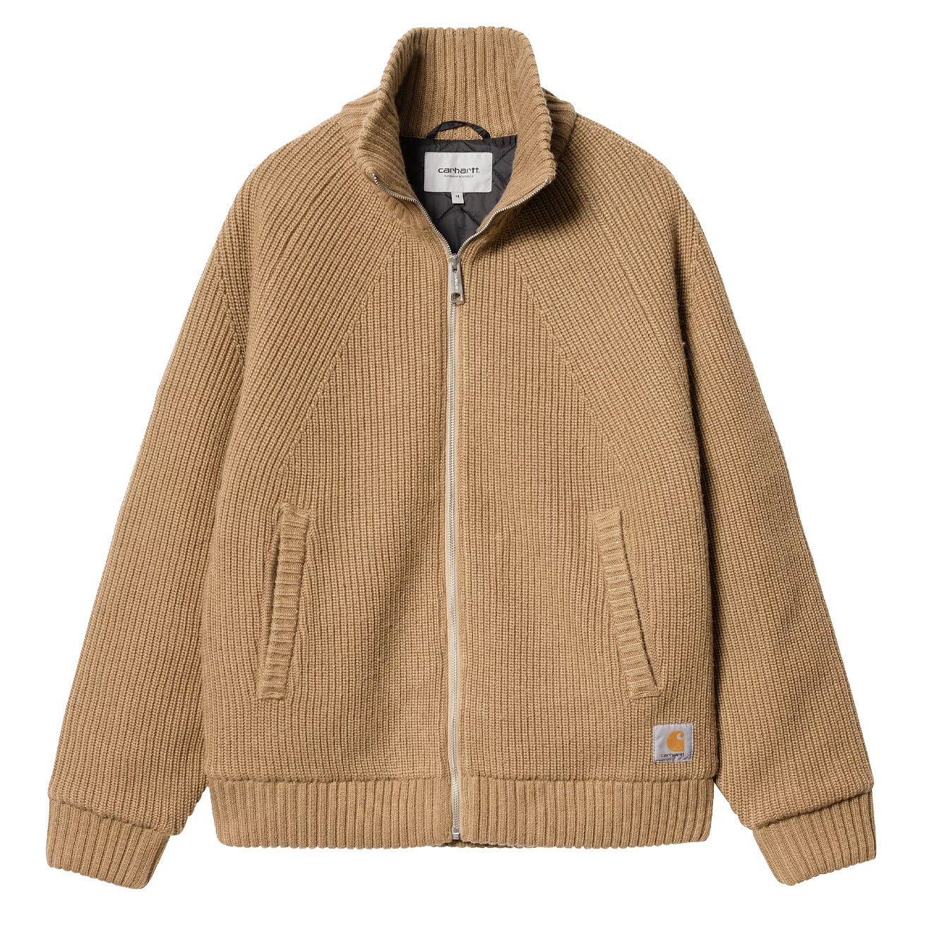 Carhartt WIP Banley Sweater Jacket Peanut - The Sporting Lodge