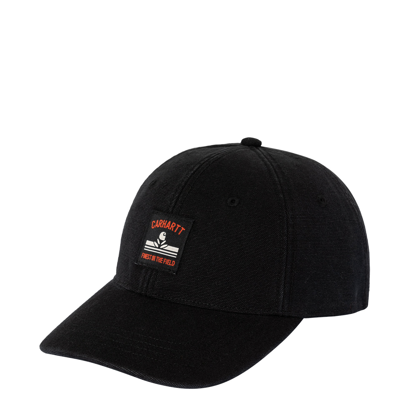 Carhartt WIP Field Cap Black - The Sporting Lodge