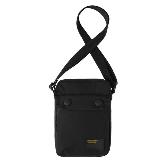 Carhartt WIP Haste Shoulder Bag Black - The Sporting Lodge