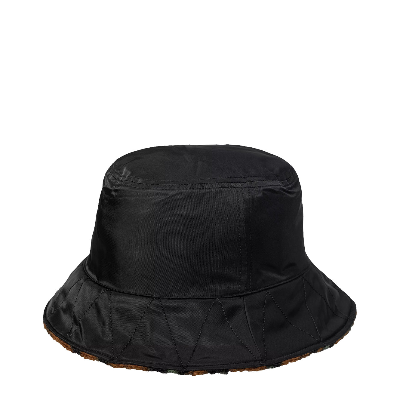 Carhartt WIP Orla Bucket Hat Camo Leo Jacquard Tamarind Black