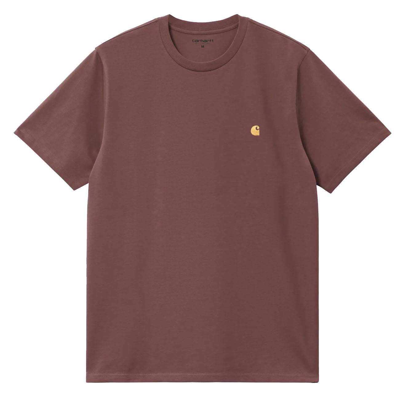 Carhartt WIP S/S Chase T-Shirt Dusky Pink / Gold