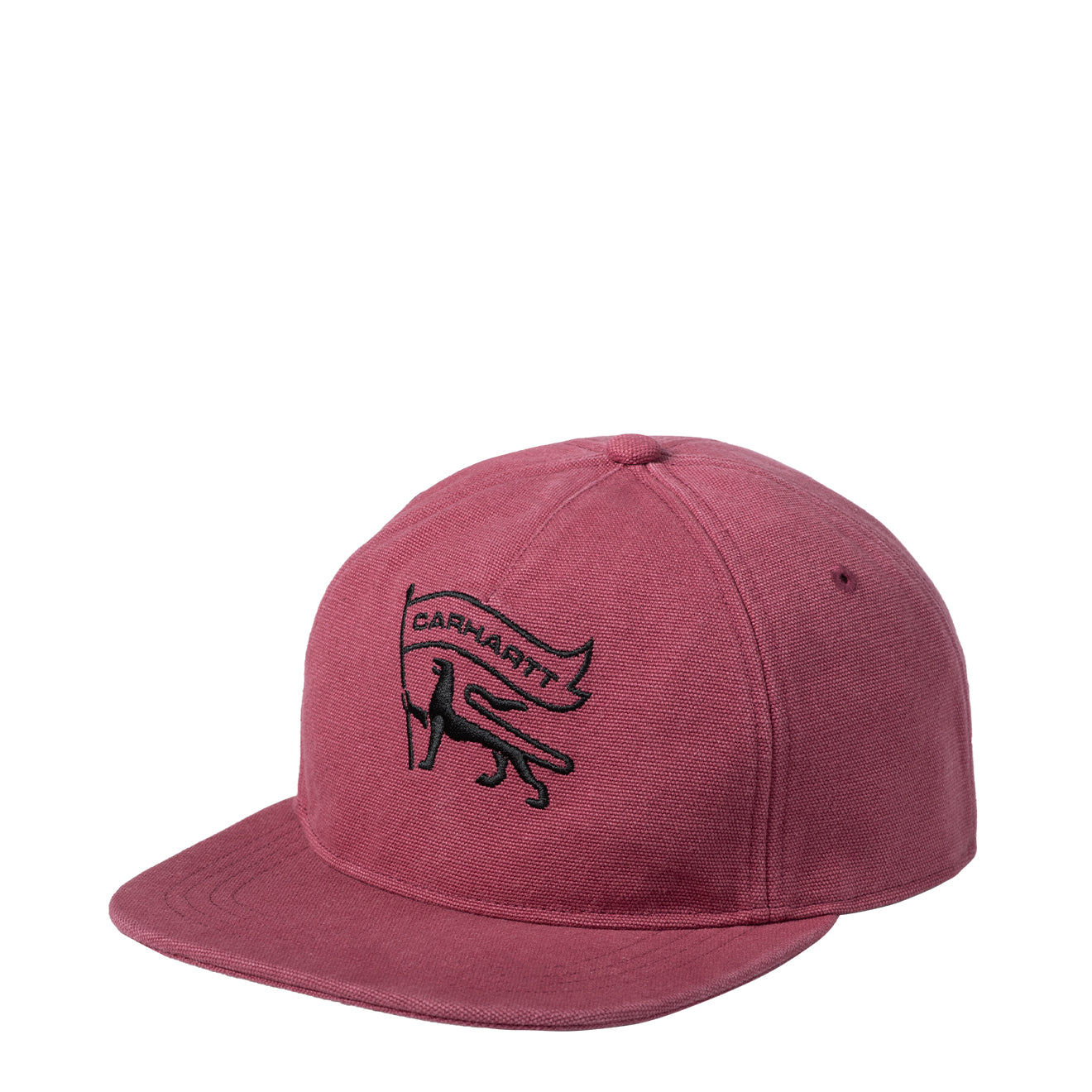 Carhartt WIP Stamp Cap Dusty Fuscia / Black - The Sporting Lodge