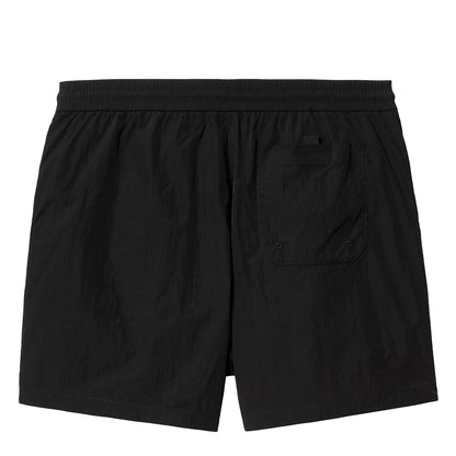 Carhartt WIP Tobes Swim Trunks Black / White - The Sporting Lodge