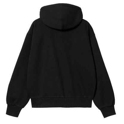 Carhartt WIP Womens Hooded Casey Jacket Black / Silver