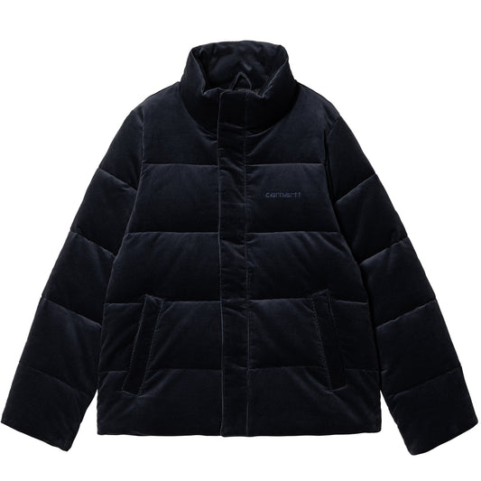 Carhartt WIP Womens Layton Jacket Dark Navy / Dark Navy - The Sporting Lodge