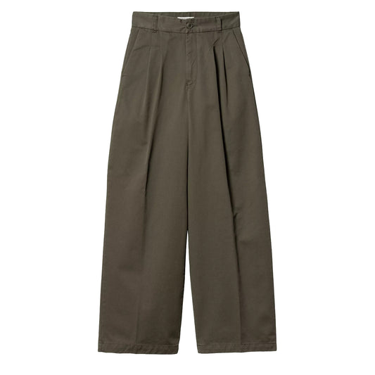 Carhartt WIP Womens Leola Pant Mirage Stone Washed - The Sporting Lodge