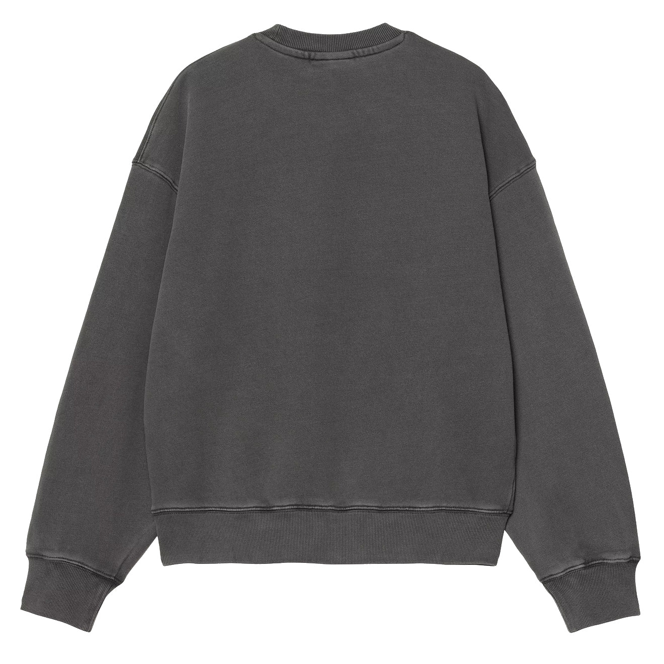 Carhartt WIP Womens Nelson Sweatshirt Graphite Garment Dyed