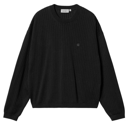 Carhartt WIP Womens Norlina Sweater Black - The Sporting Lodge