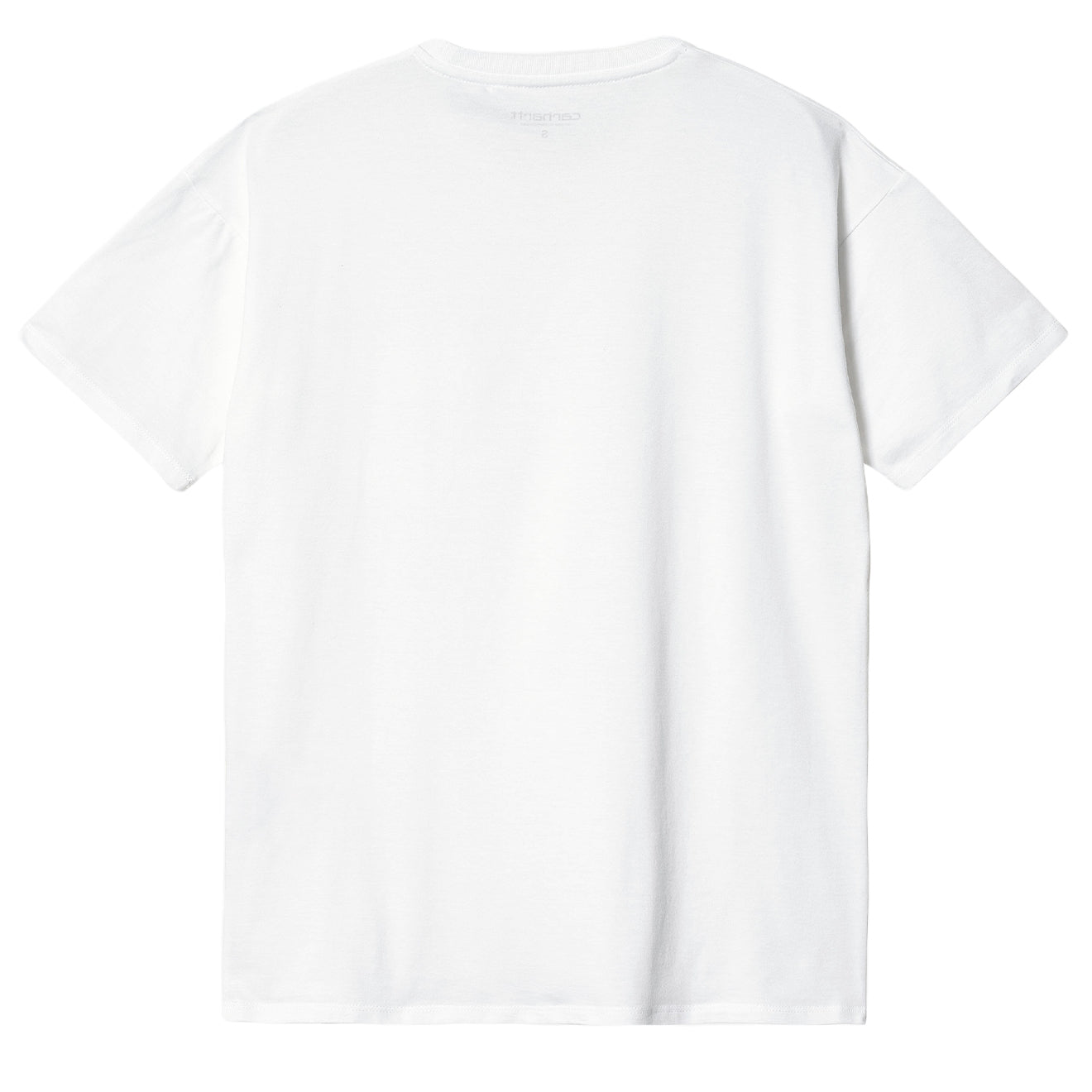 Carhartt WIP Womens S/S Pocket T-Shirt White - The Sporting Lodge