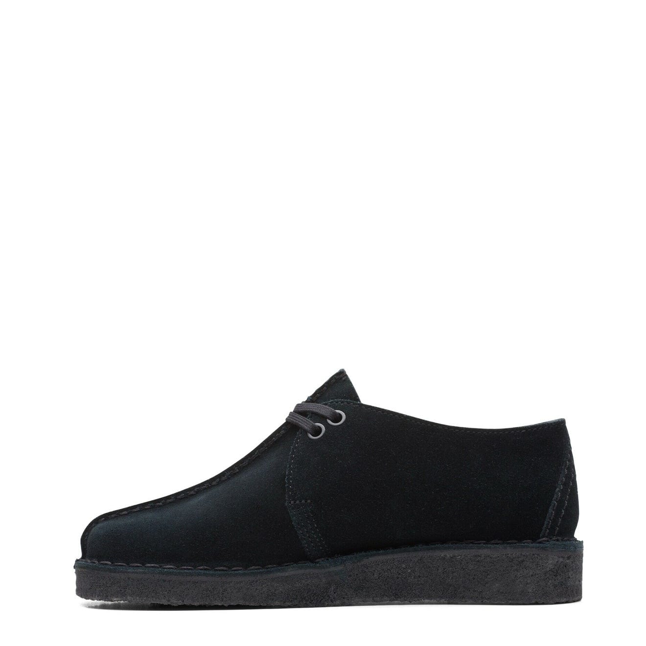 Clarks Originals Womens Desert Trek Black Suede