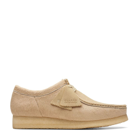 Clarks Originals Wallabee Shoe Maple Hair On - The Sporting Lodge