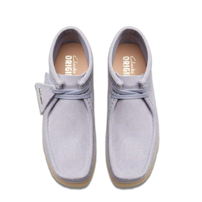 Clarks Originals Womens Wallabee Boot Cloud Grey Suede - The Sporting Lodge