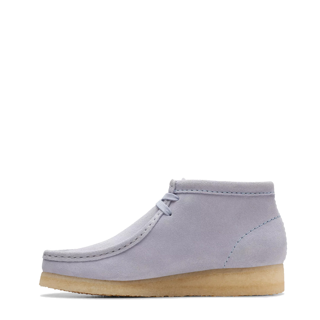 Clarks Originals Womens Wallabee Boot Cloud Grey Suede - The Sporting Lodge