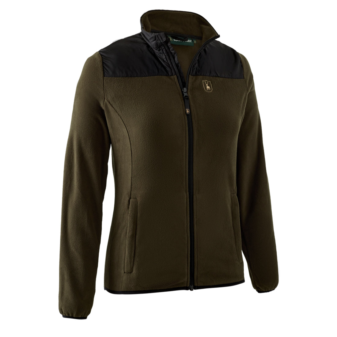 Deerhunter Womens Northward Fleece Jacket Chestnut Brown