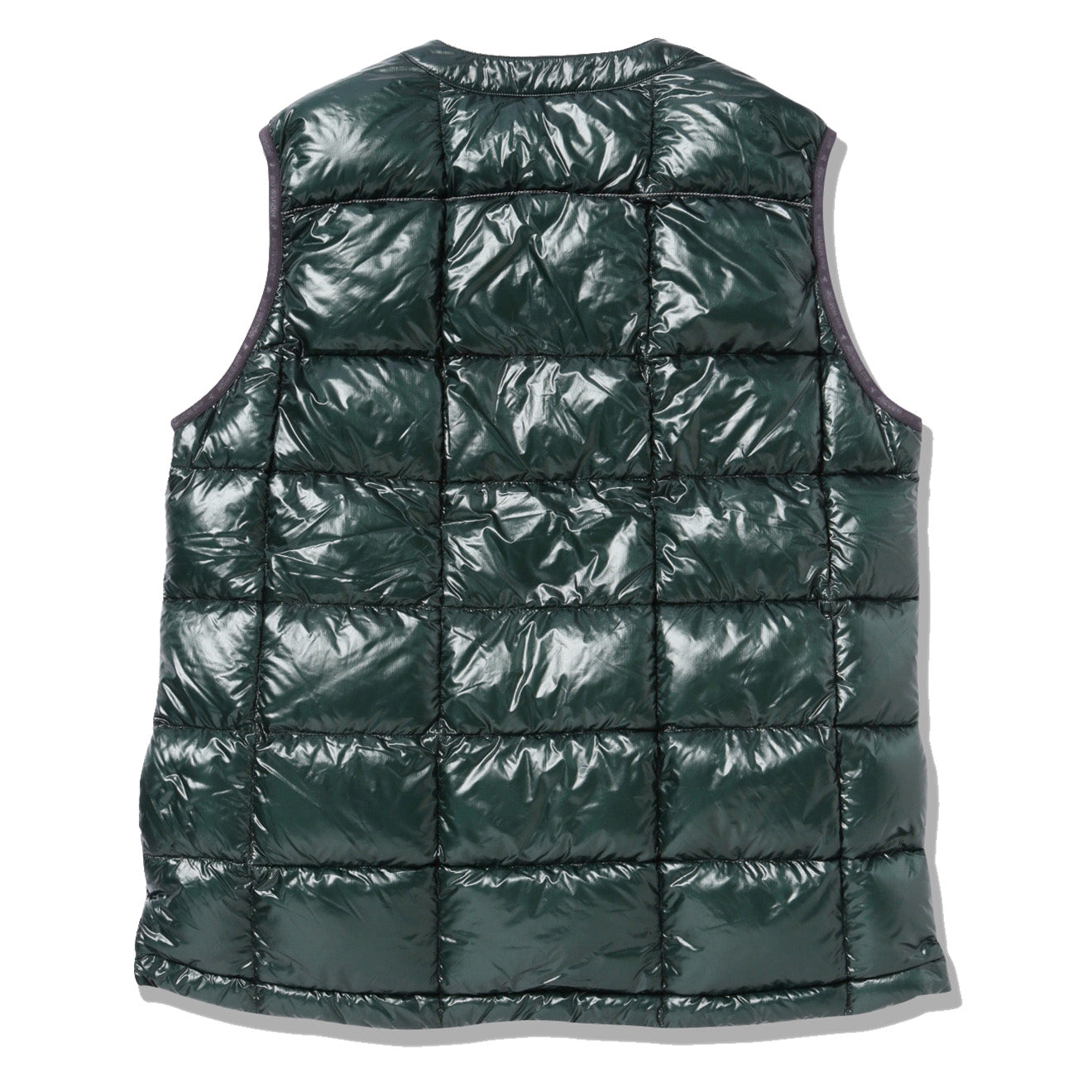 And Wander Diamond Stitch Down Vest Green - The Sporting Lodge