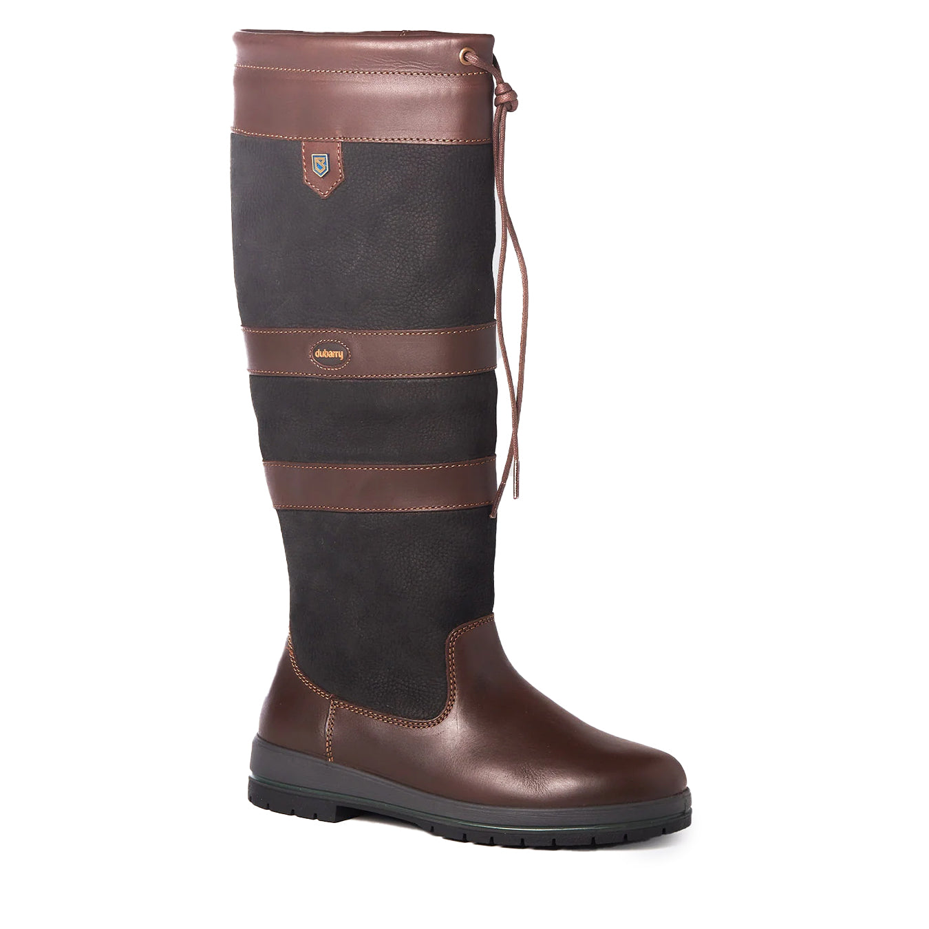 Dubarry Womens Galway Gortex Leather Boot Black Brown