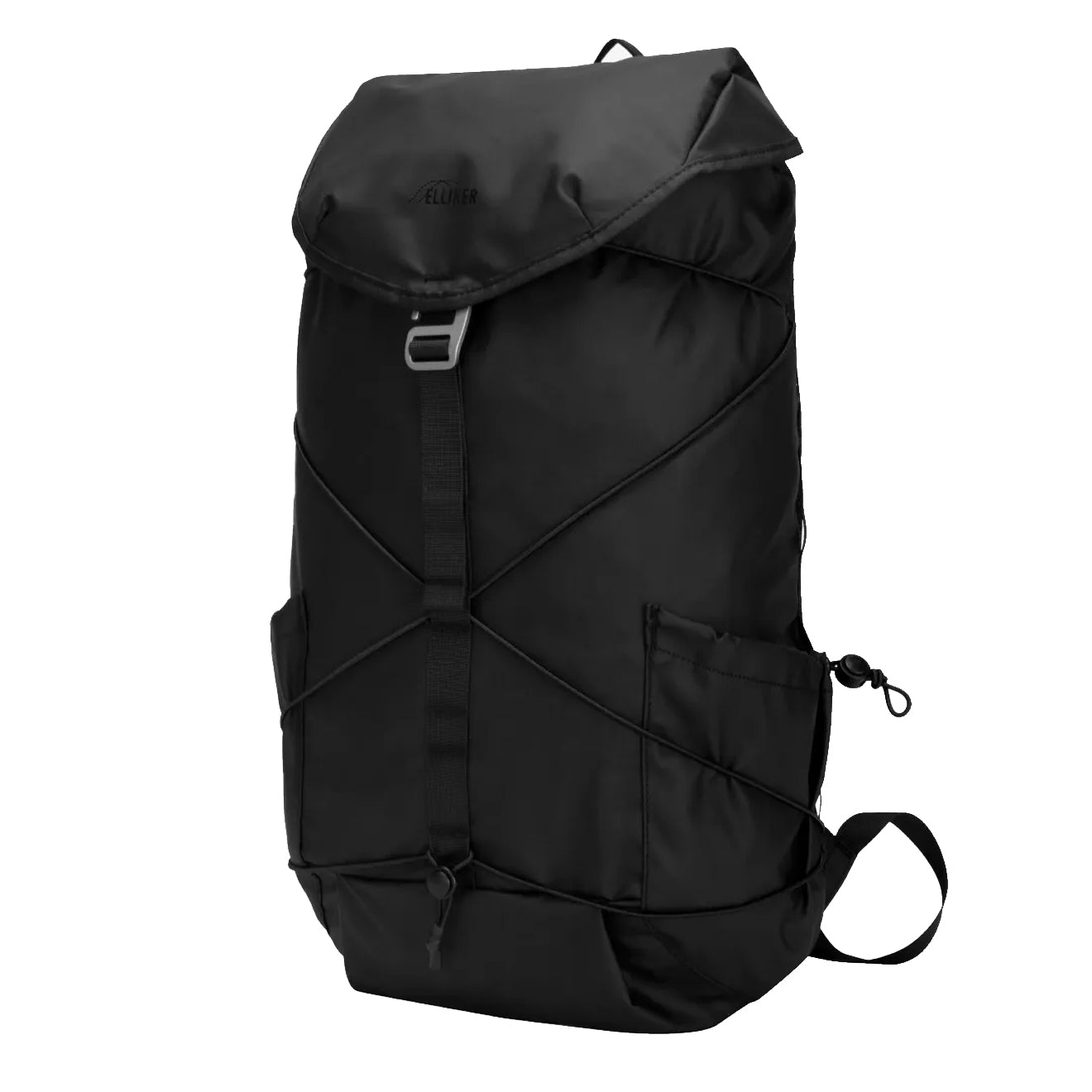 Elliker Wharfe Flap Over Backpack 22L Black