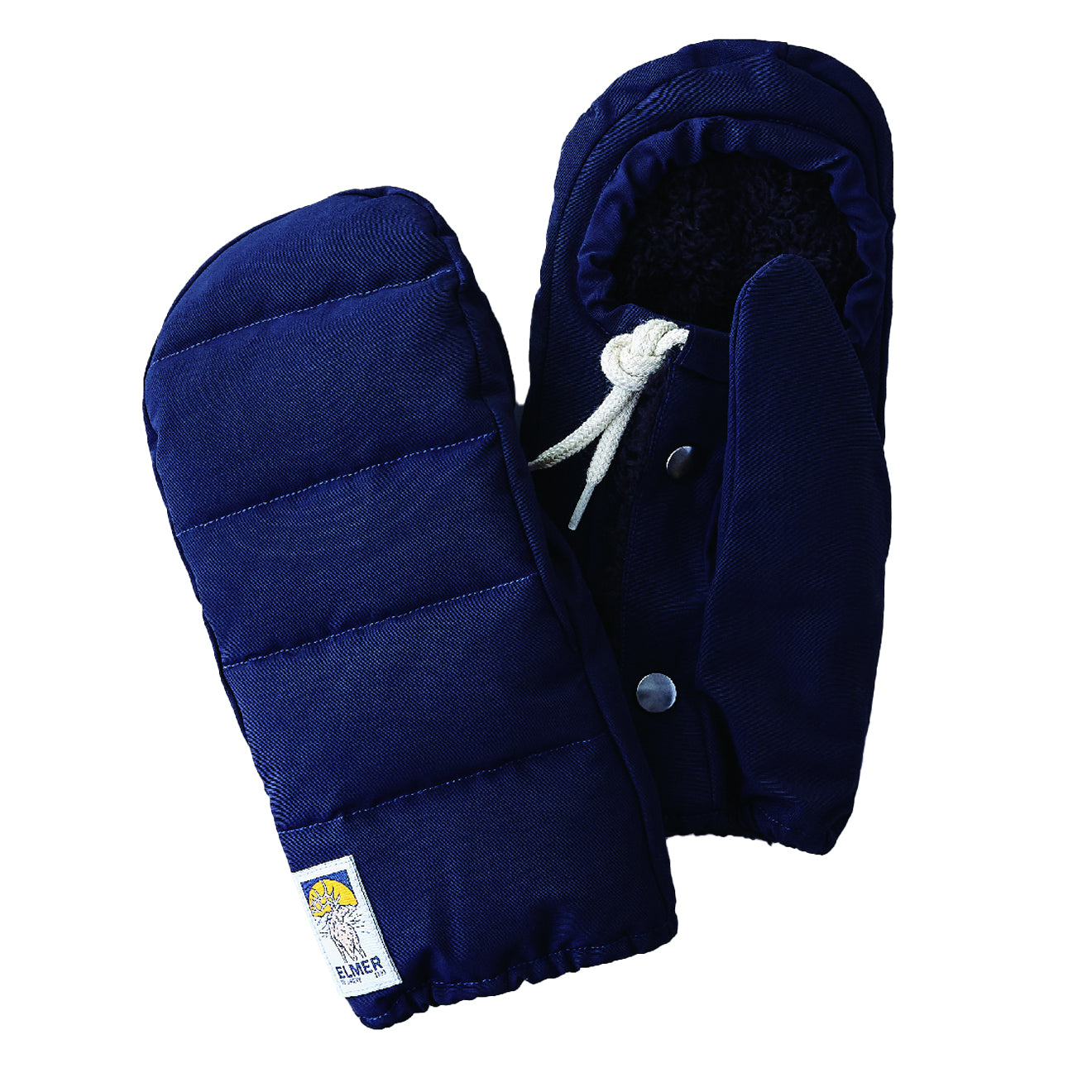 Elmer Gloves Cover Down Mitten Navy