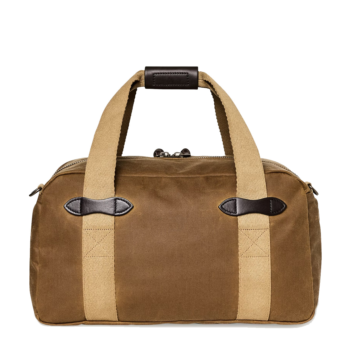 Filson Small Tin Cloth Duffle Bag Dark Tan - The Sporting Lodge