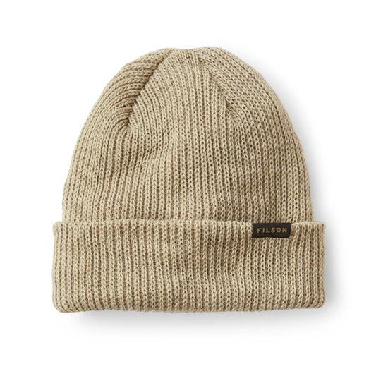 Filson Watch Cap Knitted Hat Sawdust - The Sporting Lodge