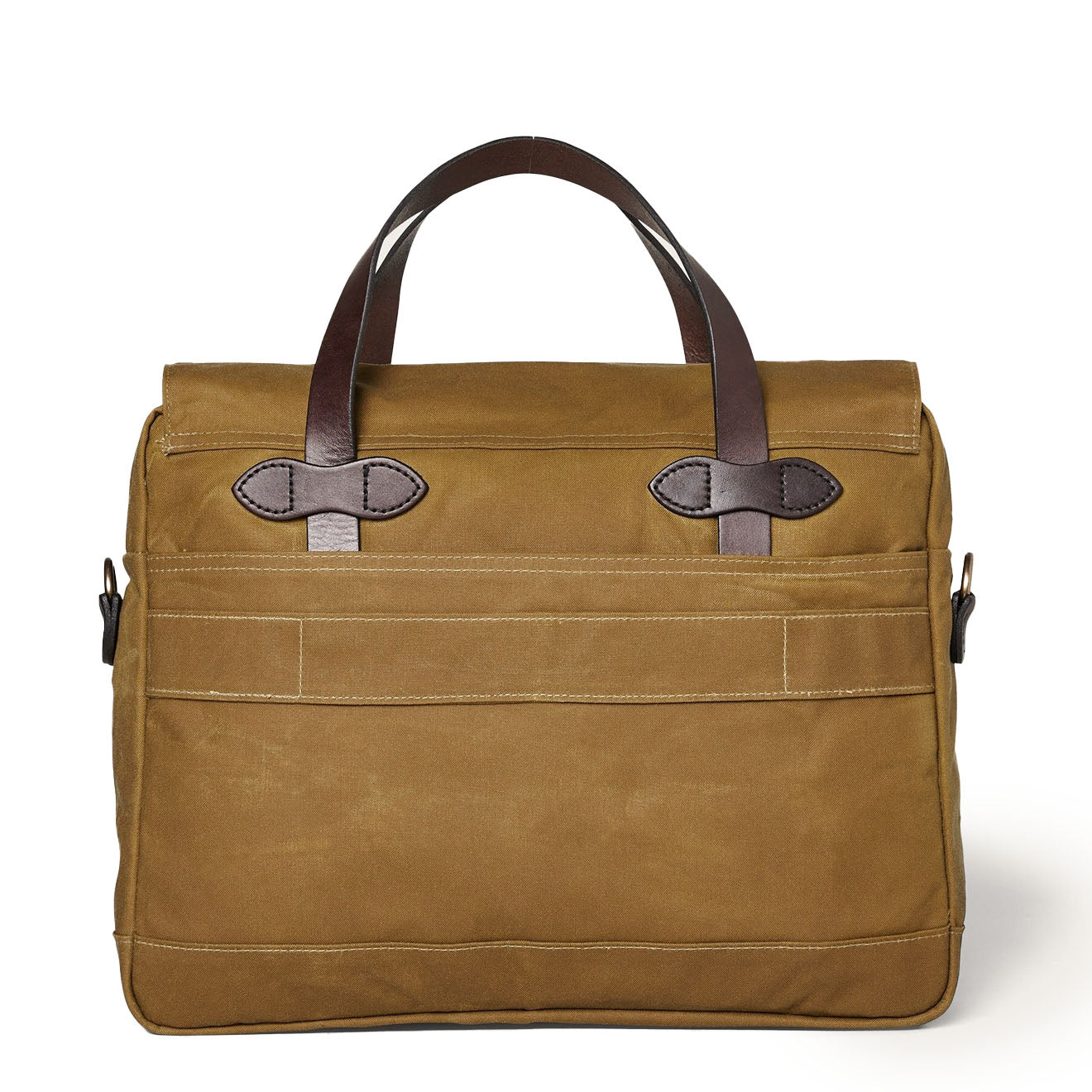 Filson 24-Hour Tin Cloth Briefcase Dark Tan - The Sporting Lodge